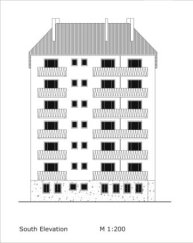 south facade south facade